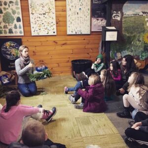 Wreath Making for Kids - Photo Courtesy of Pineland Farms