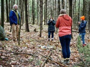 Nature Forest Therapy - Photo Courtesy of Pineland Farms