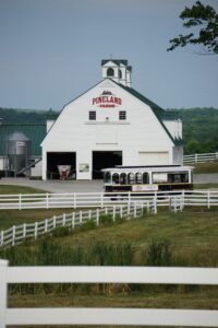 Pineland Farms Trolley Tours - Photo Courtesy of Pineland Farms