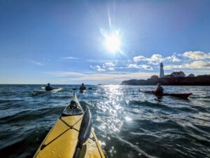 New Year's Day Sunrise Paddle - Photo Courtesy of Portland Paddle