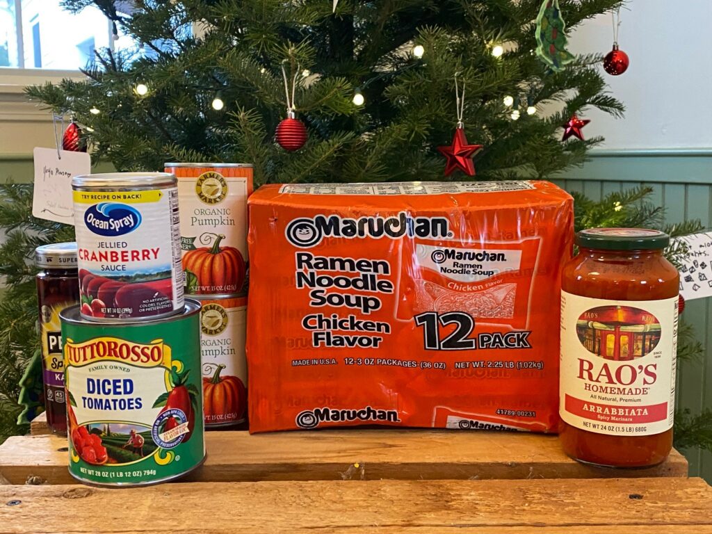 Food & Winter Clothing Drive - Photo Courtesy of Pineland Farms