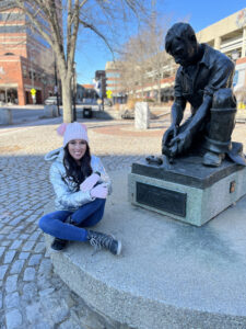 Old Port Historic Walking Tour - Photo Credit: Leigh Rush Olson, your Tour guide and owner of Old Port Historic Tours, is pictured. Old Port Historic Walking Tour - Photo Credit: Leigh Rush Olson, your Tour guide and owner of Old Port Historic Tours, is pictured.