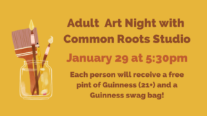 Adult Art Night at Rí Rá - Photo Courtesy of Ri Ra