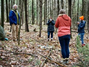 Nature Forest Therapy - Photo Courtesy of Pineland Farms