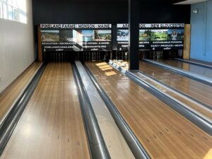 Candlepin Bowling League - Photo Courtesy of Pineland Farms