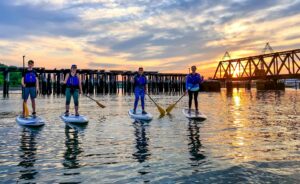 SUP Sunset Tour - Photo Credit: Portland Paddle