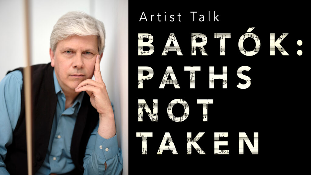 PCMF Artist Talk: Bartók - Photo Courtesy of PCMF