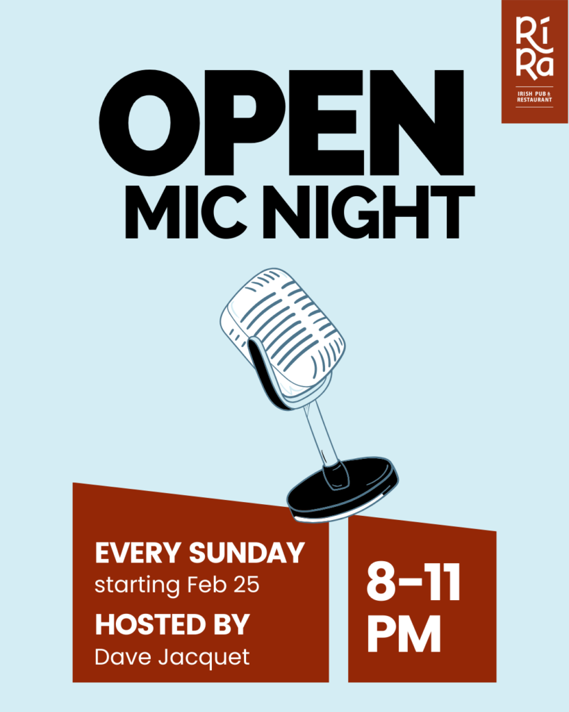 Open Mic Night - Photo Courtesy of Ri Ra