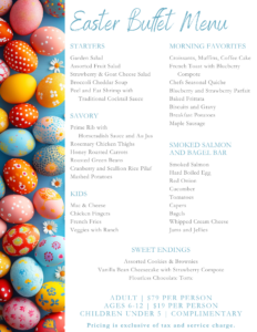 Easter Brunch Buffet - Photo Courtesy of The Westin Portland Harborview