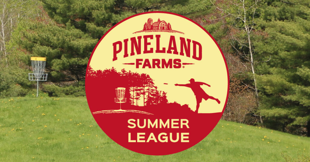 Summer Disc Golf League - Photo Courtesy of Pineland Farms