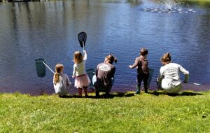 Frogs, Fish, and Wiggles - Photo courtesy of Pineland Farms