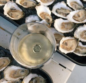 Wine Sail: Champagne + Oysters - Photo Courtesy of Wine Wise Events