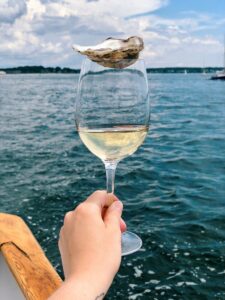 Wine+Fresh Maine Oysters Sail - Photo Courtesy of Wine Wise Events