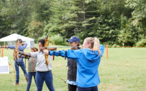 Discover Archery - Photo courtesy of L.L. Bean Outdoor Discovery Programs