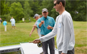 Intro to Fly-Casting - Photo courtesy of L.L. Bean Outdoor Discovery Programs