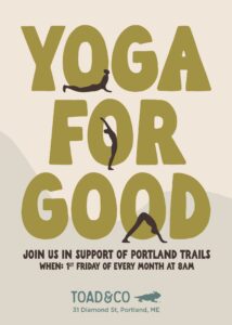 Yoga for Good - Photo Courtesy of Toad&Co