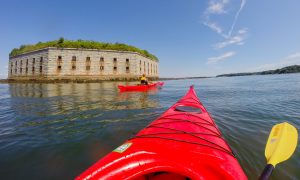 Fort Gorges Sea Kayak Tour - Photo Credit: Portland Paddle