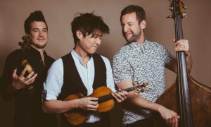 PCMF Presents: Time For Three - Photo Credit: Lauren Desberg