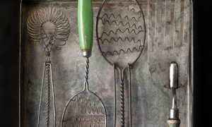 Opening Reception - Photo Credit: Lynn Karlin, Spatula and Whisks from The Tray Series / Kitchen Objects2015, 36” x 36”, Open EditionDye Sublimation on Aluminum (Metal, unframed) Opening Reception - Photo Credit: Lynn Karlin, Spatula and Whisks from The Tray Series / Kitchen Objects2015, 36” x 36”, Open EditionDye Sublimation on Aluminum (Metal, unframed)