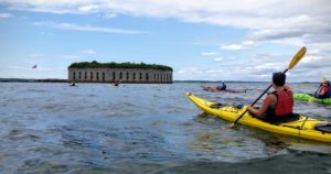 Fort Gorges Sea Kayak Tour - Photo Credit: Portland Paddle