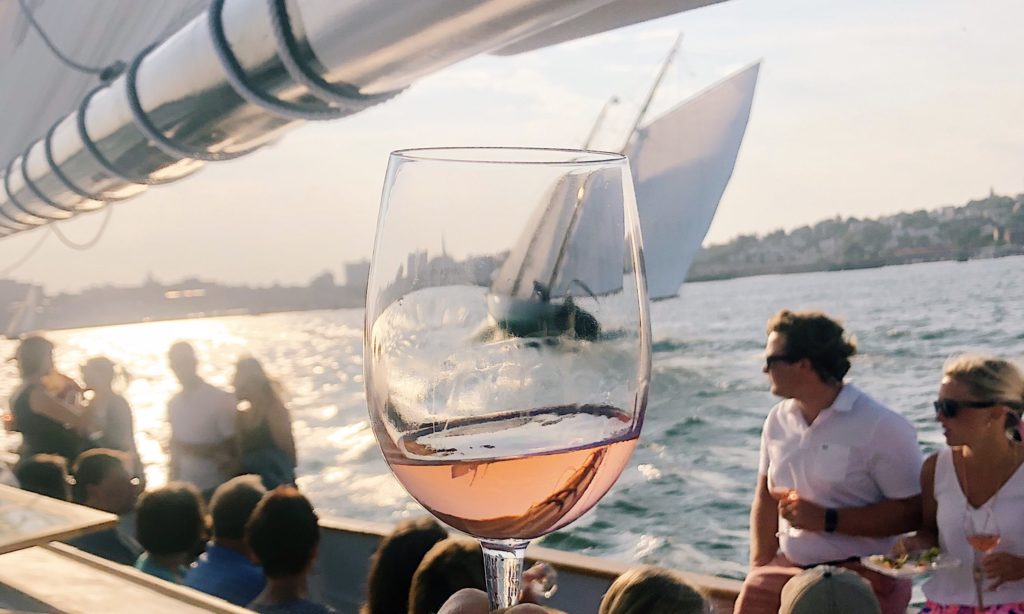 Wine Sail on Schooner, Photo Courtesy of Wine Wise Events Wine Sail on Schooner, Photo Courtesy of Wine Wise Events