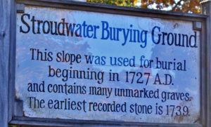 Buried Voices at Stroudwater - Photo Credit: Tate House Museum