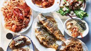 Christmas Eve Wine Dinner, Feast of Seven Fishes- Photo Credit: Wine Wise Events