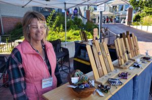 Makers on Main vendor, Photo owned by Visit Freeport, Credit: Margaret Hoffman