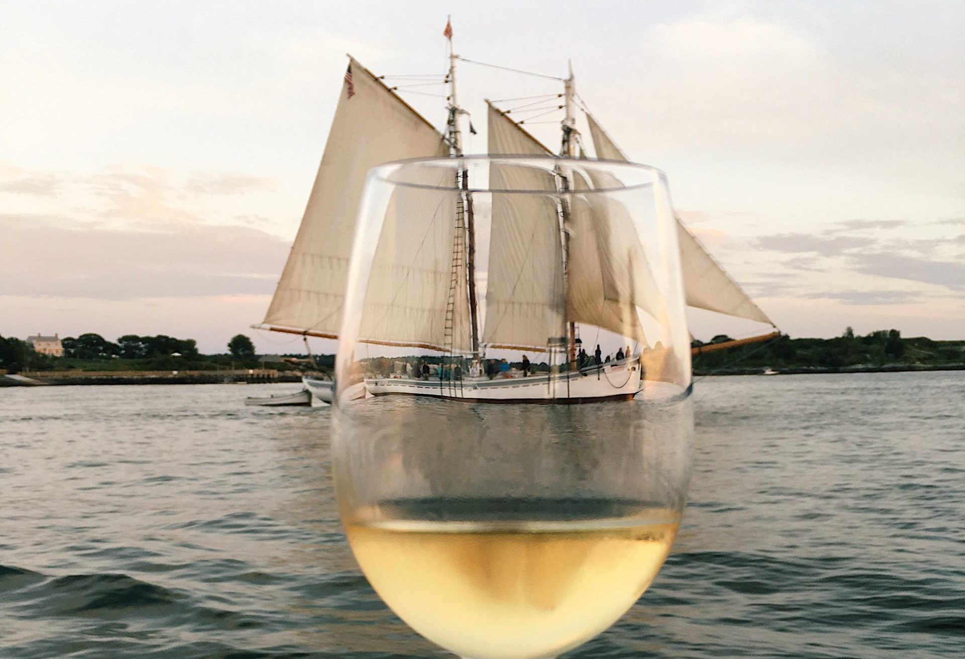 Wine Sails in Portland, Maine Photo Credit Wine Wise Events Visit