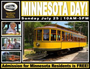 Minnesota Day at Seashore - Photo Credit: Seashore Trolley Museum
