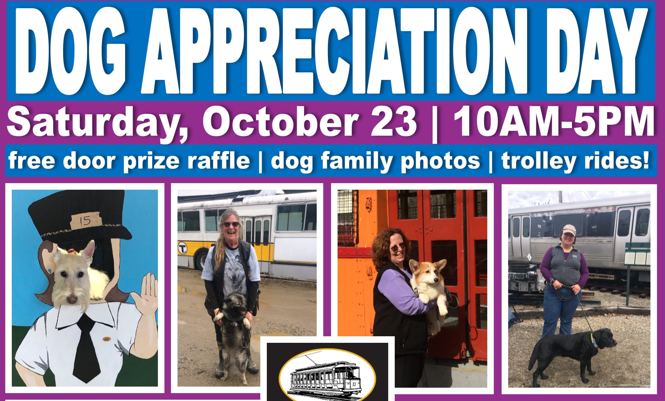 Dog Appreciation Day Photo Credit Seashore Trolley Museum Visit