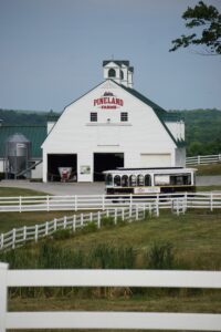 Pineland Farms Trolley Tours - Photo Courtesy of Pineland Farms