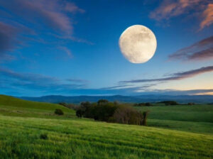 Full Moon Hike - Photo Courtesy of Pineland Farms