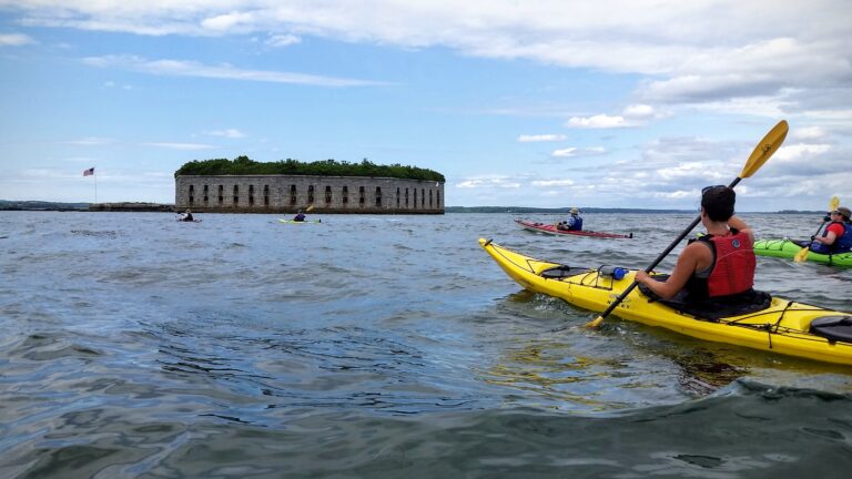 Fort Gorges Sea Kayaking Tour - Photo Credit: Portland Paddle