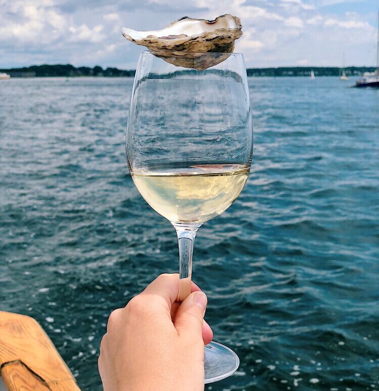 Wine + Fresh Maine Oyster Sail - Photo Credit: Wine Wise