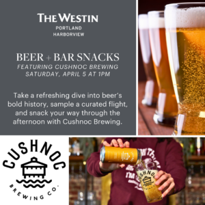 Beer + Bar Snacks Master Class - Photo Credit: The Westin