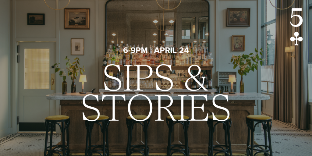 Sips & Stories - Photo Credit: The Longfellow Hotel Sips & Stories - Photo Credit: The Longfellow Hotel