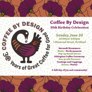 Coffee By Design 30th Birthday - Photo Credit: Photo Provided by Coffee By Design