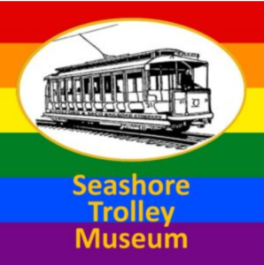 Pride Day at Seashore - Photo Credit: Photo Courtesy of Seashore Trolley Museum