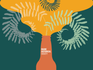 Beer in the Garden - Photo Credit: Maine Historical Society