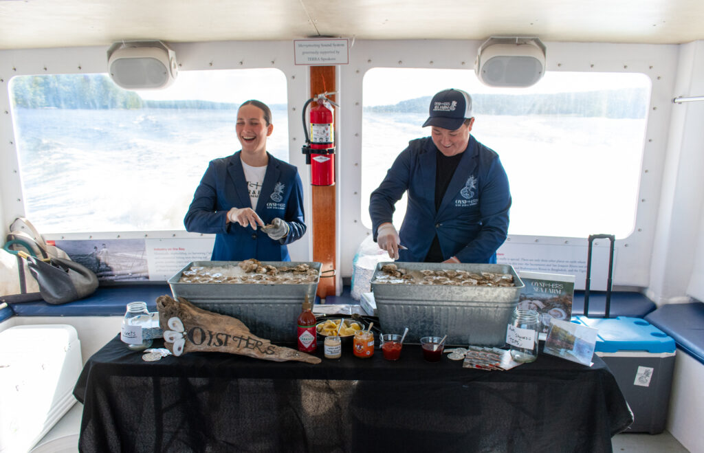 Oyster Tasting Cruise - Photo Credit: Maine Maritime Museum