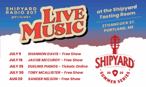 Shipyard Summer Music Series - Photo Credit: Robert Cochran - Shipyard Brewing Co.