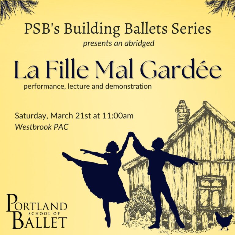 La Fille Mal Gardée - Photo Credit: Portland Ballet La Fille Mal Gardée - Photo Credit: Portland Ballet