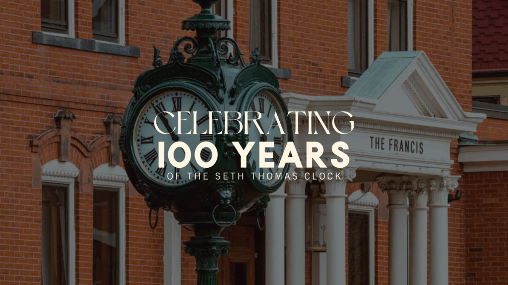 100 Years: Seth Thomas Clock - Photo Credit: Tim Greenway