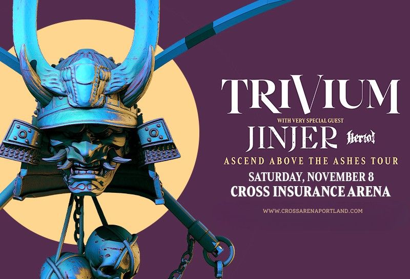 Trivium - Photo Credit: Cross Insurance Arena Trivium - Photo Credit: Cross Insurance Arena