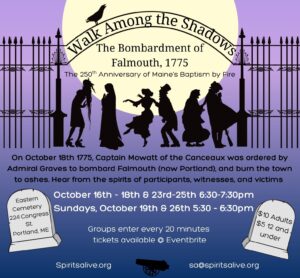 Walk Among the Shadows - Photo Credit: Spirit's Alive