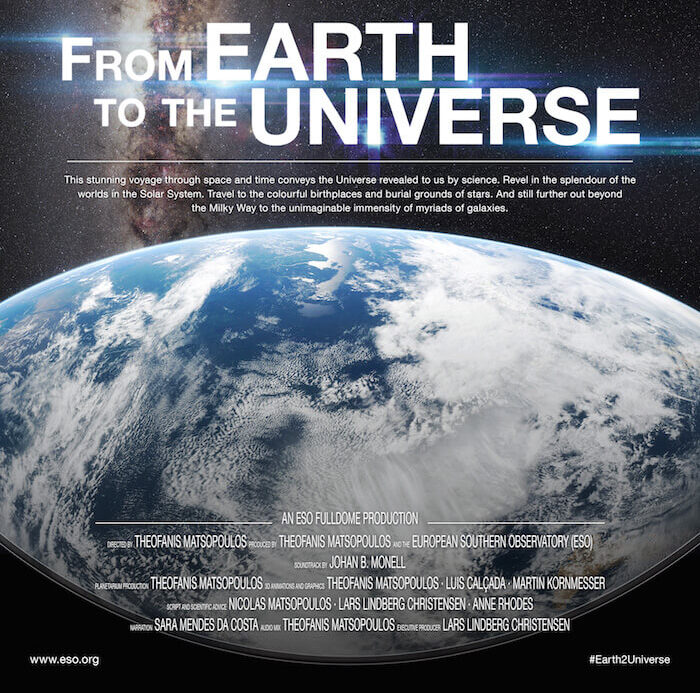 From Earth to the Universe - Photo Credit: Southworth Planetarium