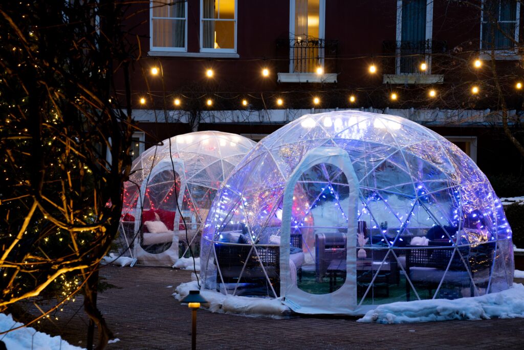 Terrace Igloos are Back! - Photo Credit: Mitch Powers Media
