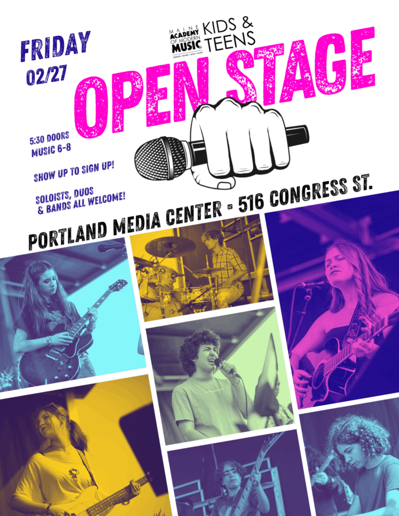 Kids & Teens Open Stage - Photo Credit: MAMM