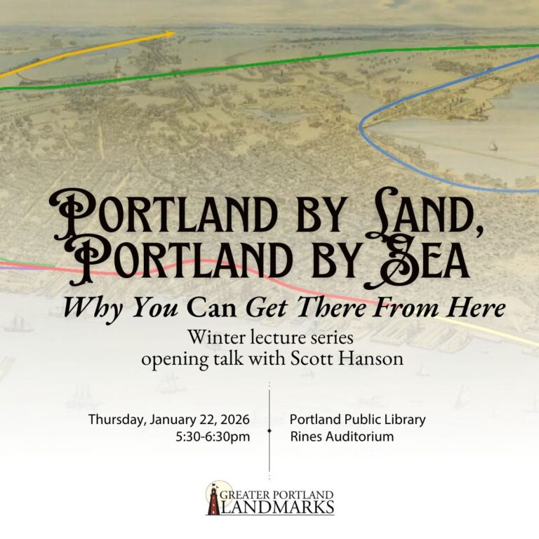 You Can Get There From Here - Photo Credit: Greater Portland Landmarks